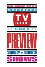 TV Guide cover - Fall Preview - September 15, 1962
