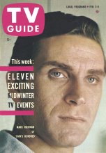TV Guide cover - Mark Richman - February 3, 1962