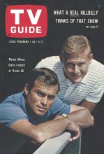 TV Guide cover - Glenn Corbett, Martin Milner - July 6, 1963