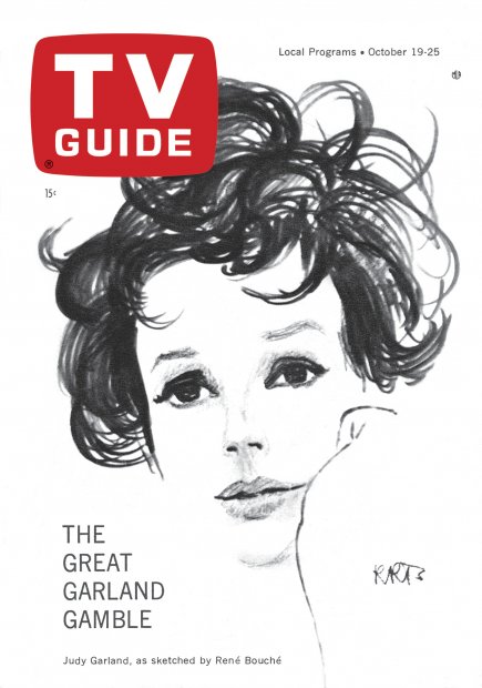TV Guide cover - Judy Garland - October 19, 1963