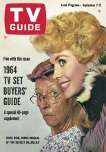 TV Guide cover - Donna Douglas, Irene Ryan - September 7, 1963