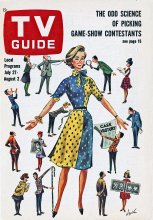 TV Guide cover - The odd science of picking game-show contestants - July 27, 1963