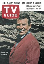 TV Guide cover - Richard Egan - April 13, 1963
