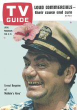 TV Guide cover - Ernest Borgnine - February 9, 1963