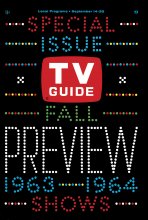 TV Guide cover - Fall Preview - September 14, 1963