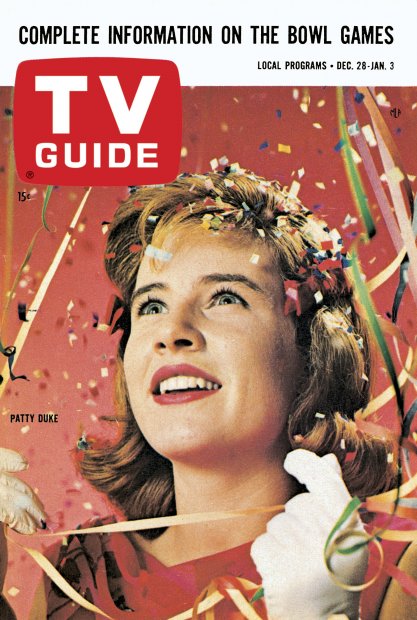 TV Guide cover - Patty Duke - December 28, 1963