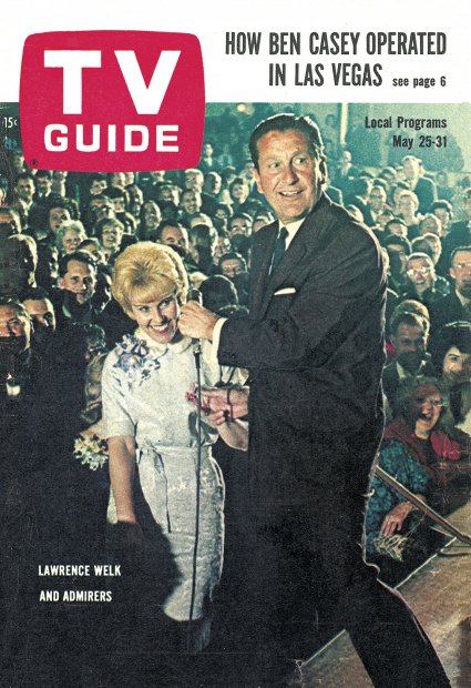TV Guide cover - Lawrence Welk - May 25, 1963
