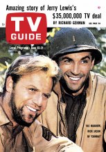 TV Guide cover - Rick Jason, Vic Morrow - June 15, 1963