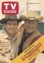 TV Guide cover - James Arness, Dennis Weaver - July 20, 1963