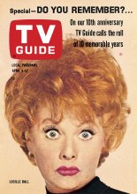 TV Guide cover - Lucille Ball - April 6, 1963