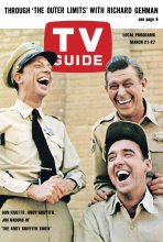 TV Guide cover - Andy Griffith, Don Knotts, Jim Nabors - March 21, 1964