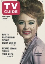 TV Guide cover - Amanda Blake - June 6, 1964