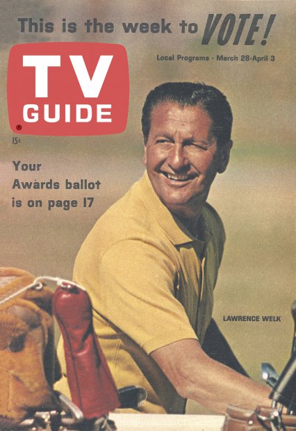 TV Guide cover - Lawrence Welk - March 28, 1964