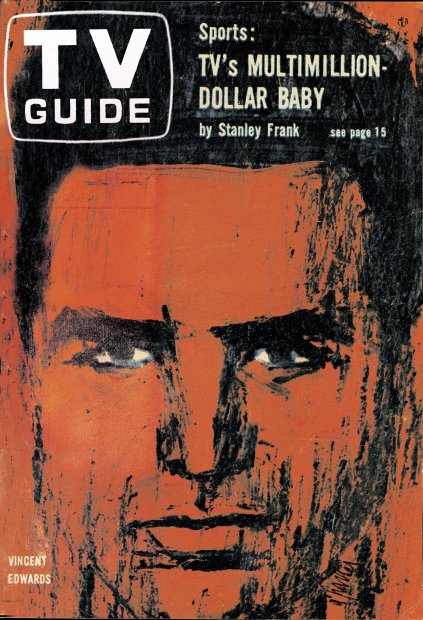 TV Guide cover - Vince Edwards - April 4, 1964