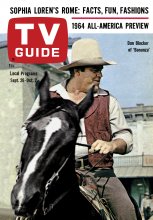 TV Guide cover - Dan Blocker - September 26, 1964