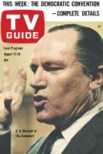TV Guide cover - E. G. Marshall - August 22, 1964