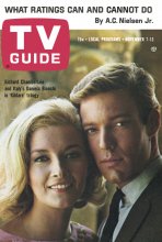 TV Guide cover - Daniela Bianchi, Richard Chamberlain - November 7, 1964