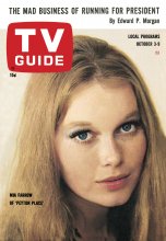 TV Guide cover - Mia Farrow - October 3, 1964
