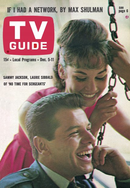 TV Guide cover - Sammy Jackson, Laurie Sibbald - December 5, 1964
