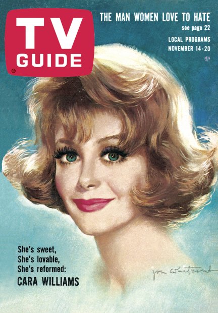 TV Guide cover - Cara Williams - November 14, 1964