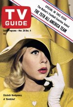 TV Guide cover - Elizabeth Montgomery - November 28, 1964