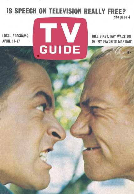 TV Guide cover - Bill Bixby, Ray Walston - April 11, 1964