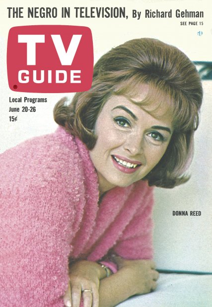 TV Guide cover - Donna Reed - June 20, 1964