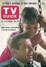 TV Guide cover - Sammy Jackson, Laurie Sibbald - December 5, 1964