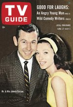 TV Guide cover - Joanne Carson, Johnny Carson - June 27, 1964
