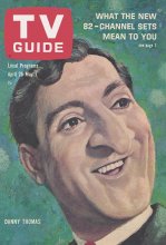 TV Guide cover - Danny Thomas - April 25, 1964
