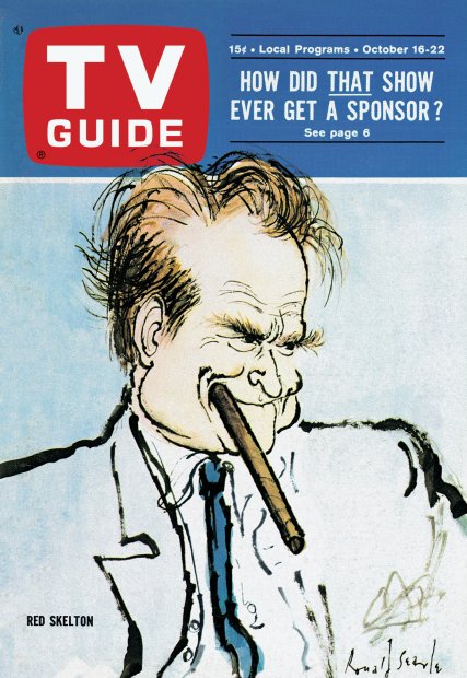 TV Guide cover - Red Skelton - October 16, 1965