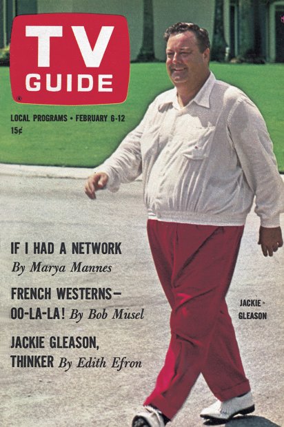 TV Guide cover - Jackie Gleason - February 6, 1965