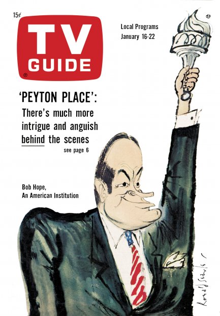 TV Guide cover - Bob Hope - January 16, 1965
