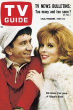 TV Guide cover - Bob Denver, Tina Louise - May 8, 1965