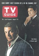 TV Guide cover - Gene Barry - August 7, 1965