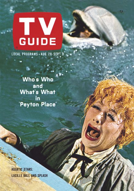 TV Guide cover - Lucille Ball - August 28, 1965