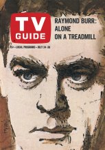 TV Guide cover - Raymond Burr - July 24, 1965