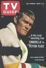 TV Guide cover - Chuck Connors - January 23, 1965