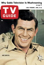 TV Guide cover - Andy Griffith - April 24, 1965