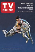 TV Guide cover - June Lockhart, Guy Williams - November 6, 1965