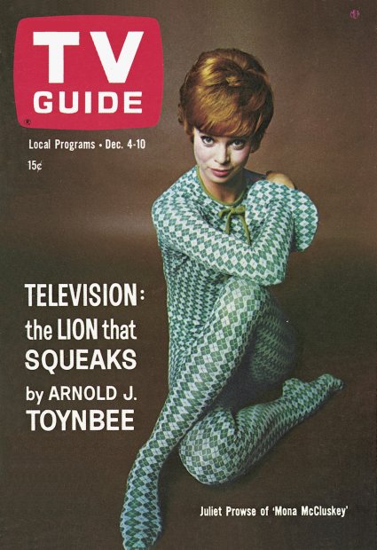 TV Guide cover - Juliet Prowse - December 4, 1965