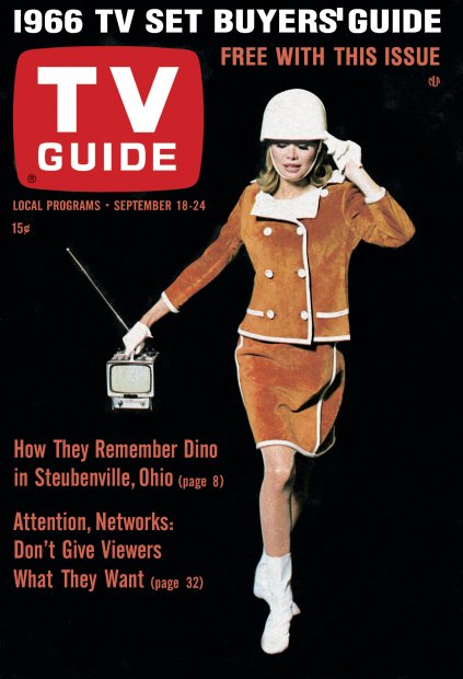TV Guide cover - Adrianne - September 18, 1965