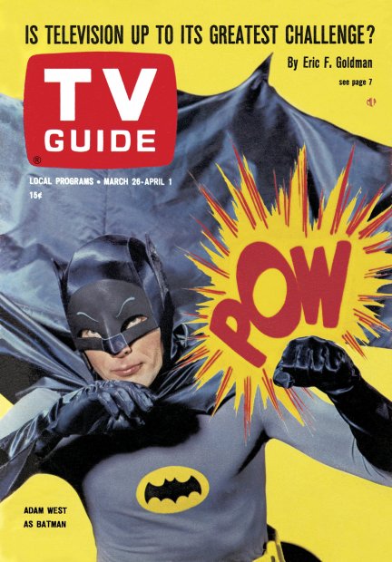 TV Guide cover - Adam West - March 26, 1966