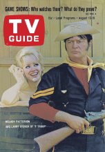 TV Guide cover - Melody Patterson, Larry Storch - August 13, 1966