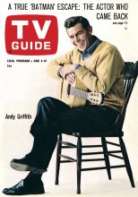 TV Guide cover - Andy Griffith - June 4, 1966