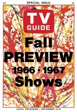 TV Guide cover - Fall Preview - September 10, 1966