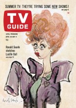 TV Guide cover - Lucille Ball - April 30, 1966