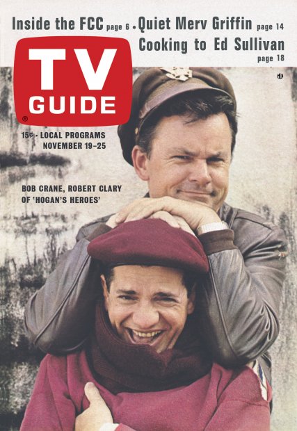 TV Guide cover - Robert Clary, Bob Crane - November 19, 1966