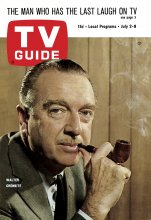 TV Guide cover - Walter Cronkite - July 2, 1966