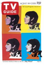 TV Guide cover - Barbara Feldon - March 5, 1966